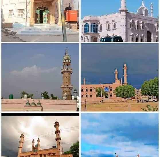 Sherani Abad — mosques and minarets of the village
