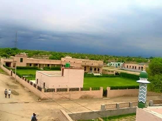 Sherani Abad — village panoramic view